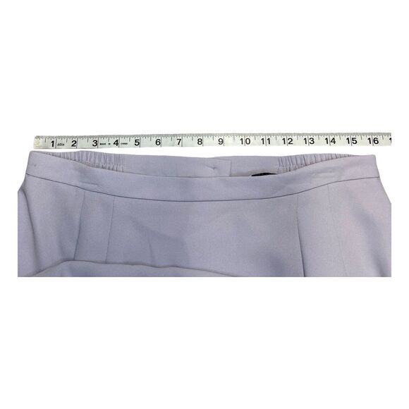 Lady Hazan A-Line Skirt Women 16 Lilac 100% Polyester Lined Classic Fit Pleated - Picture 5 of 7